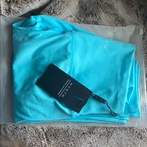 NWT NVGTN signature leggings powder blue